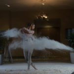 Dance photography with flour